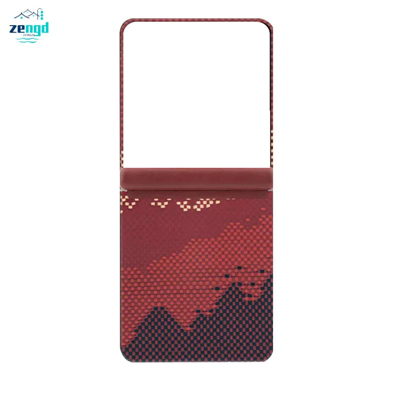 For Samsung Galaxy Z Flip7 Kevlar Aramid Fiber Magnetic Case - New Arrival, Slim Shockproof, Carbon Fiber Reinforced