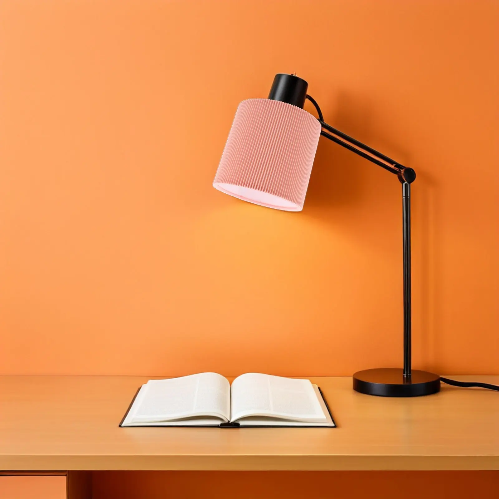 

Тканевый абажур-цилиндр розового цвета для настольной лампы, маленький, для прикроватной тумбочки, декора гостиной, уютной спальни