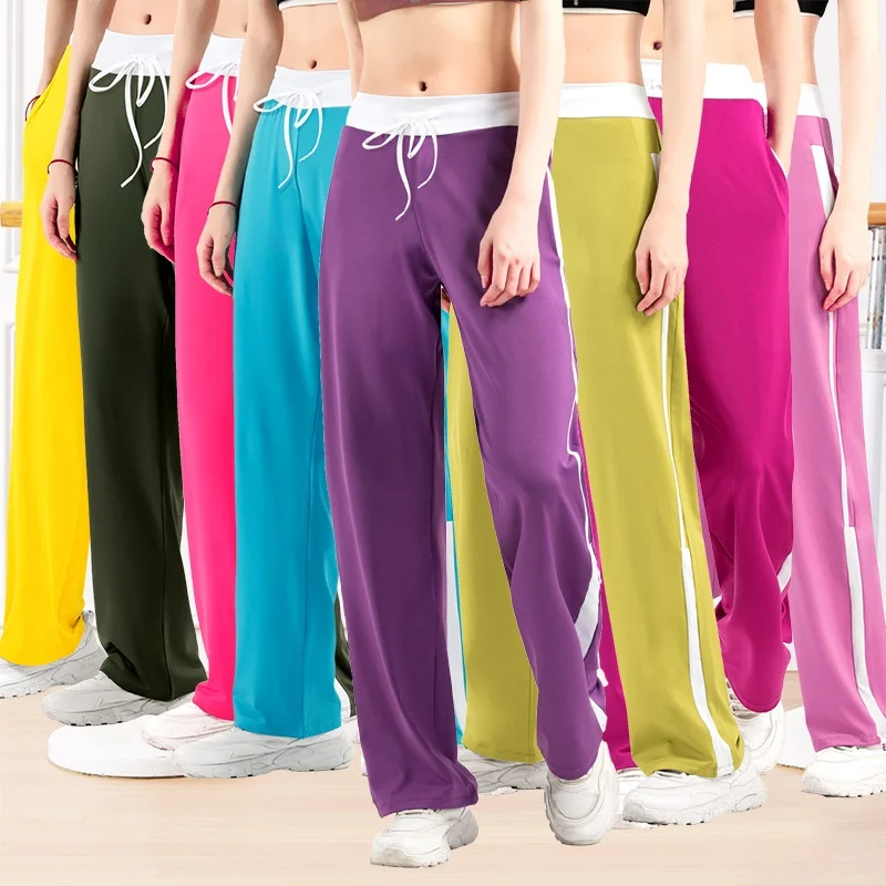 loose-fitness-dance-pants-for-women-quick-dry-straight-leg-square-dancing-sports-training-gymming-long-trousers-by-lefan