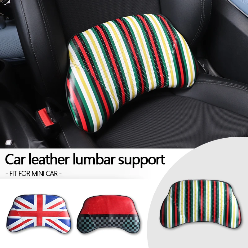 

All Seasons Universal Breathable Car Seat Cushion For Mini All Series Car Lumbar Support Pillow Waist Protection Cushion