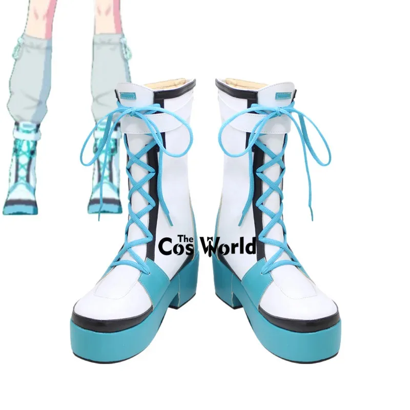 

PJSK Project Sekai Colorful Stage Feat Shiraishi Anime Customize Обувь для косплея Сапоги