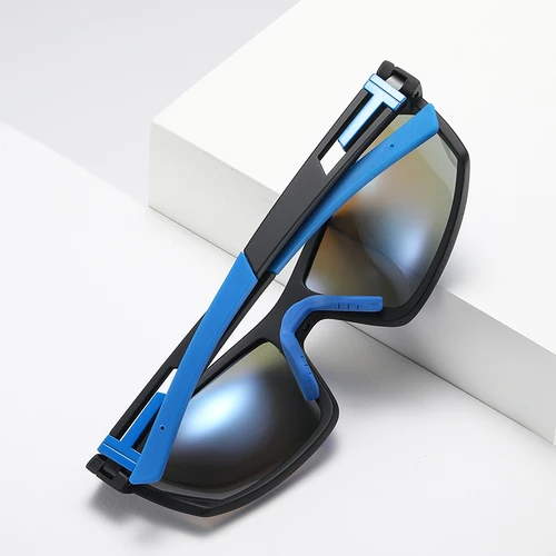 Imagen 2 del producto Gafas de sol deportivas antideslumbrantes para miopía con dioptrías, lentes coloridas graduadas, para hombres de 0-0,5-0,75 a-6