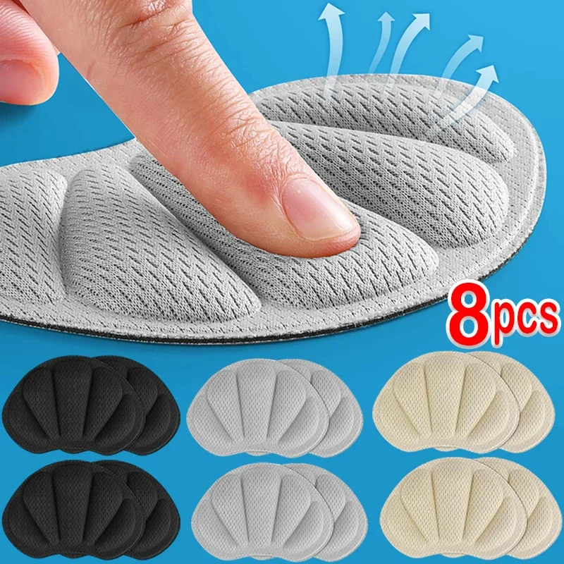 2/8pcs Patch Heel Pads for Sport Shoes Pain Relief Antiwear Feet Pad Adjustable Size Protector Back Sticker Cushion Insole