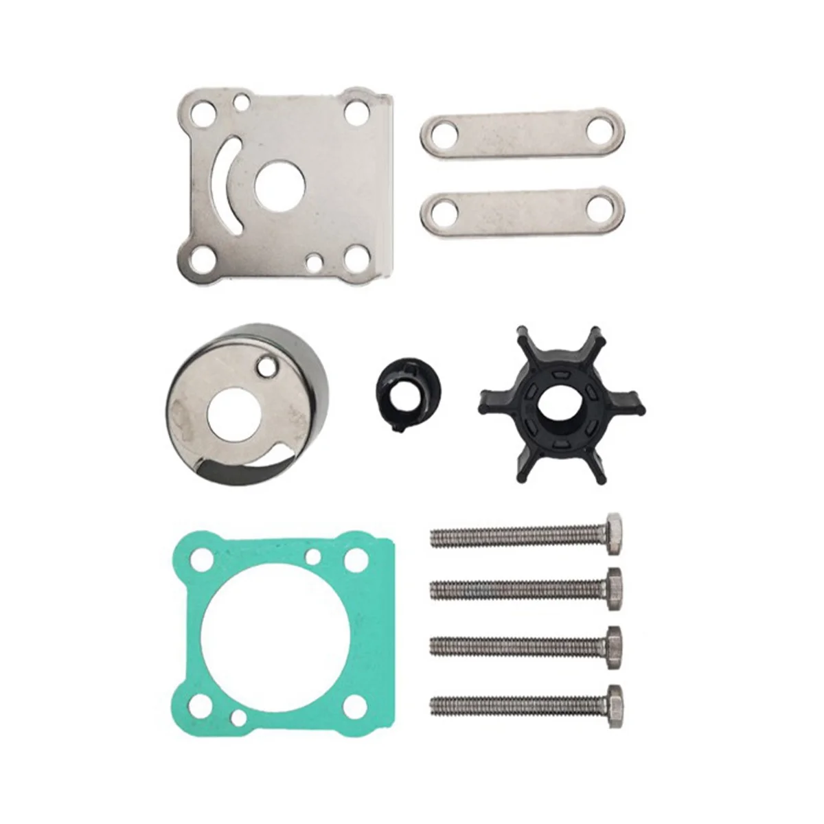 Kit de reparación de impulsor de bomba de agua 6G1-W0078-A1 para Yamaha Outboards 6HP 8 HP 6G1-W0078-00 6G1-W0078-01 6N0-W0078-A0