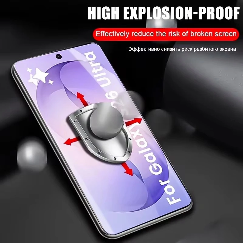 5 Piezas Película de Hidrogel para Samsung S25 S23 S22 S21 S24 S26 Ultra S20 FE S10 Plus Protector de Pantalla para Galaxy Note 20 Ultra 10 Plus 6