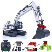 New K961 100s 1/18 HUINA RC K336GC Metal Hydraulic Excavator Model Car Battery Ripper Hammer Quick Connector Grab Gift Toucan