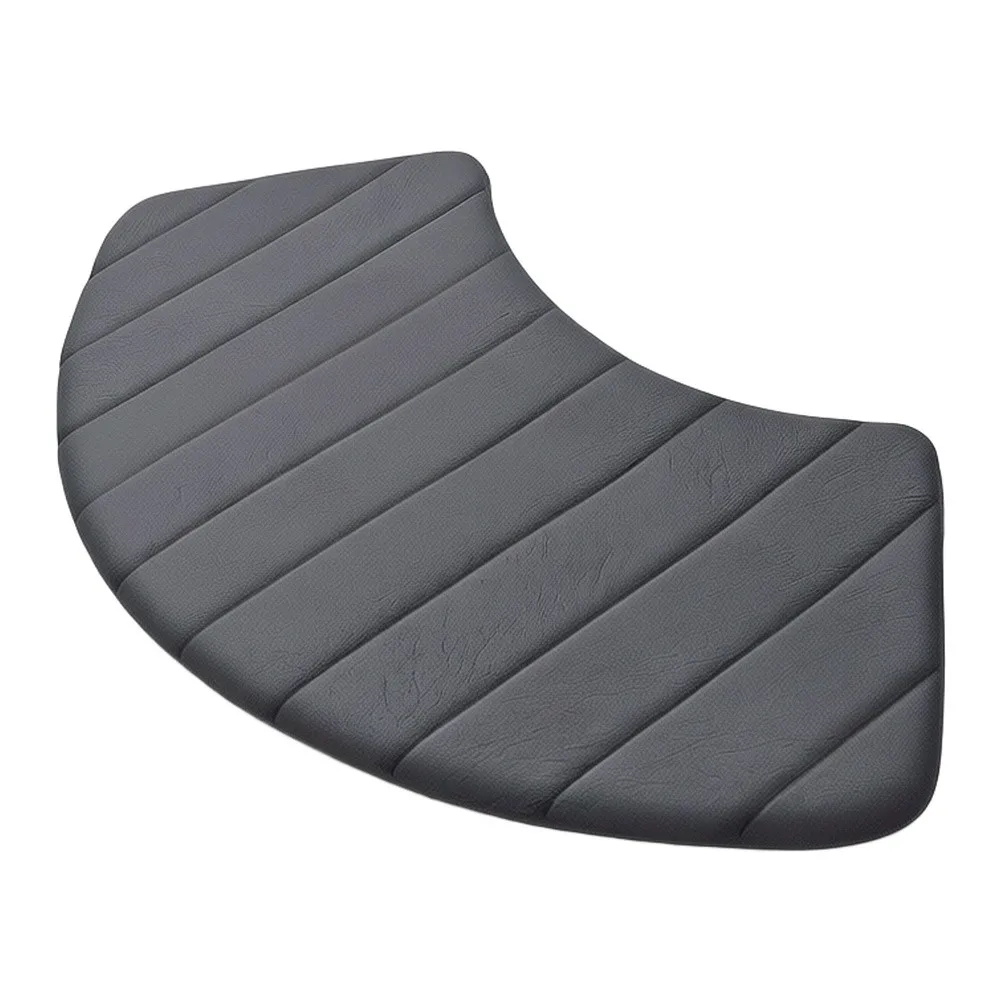 Moisture-Absorbing Curved Footrest Pad for Home Office Use Offering Supportive Contouring and Portable Lightweight Design