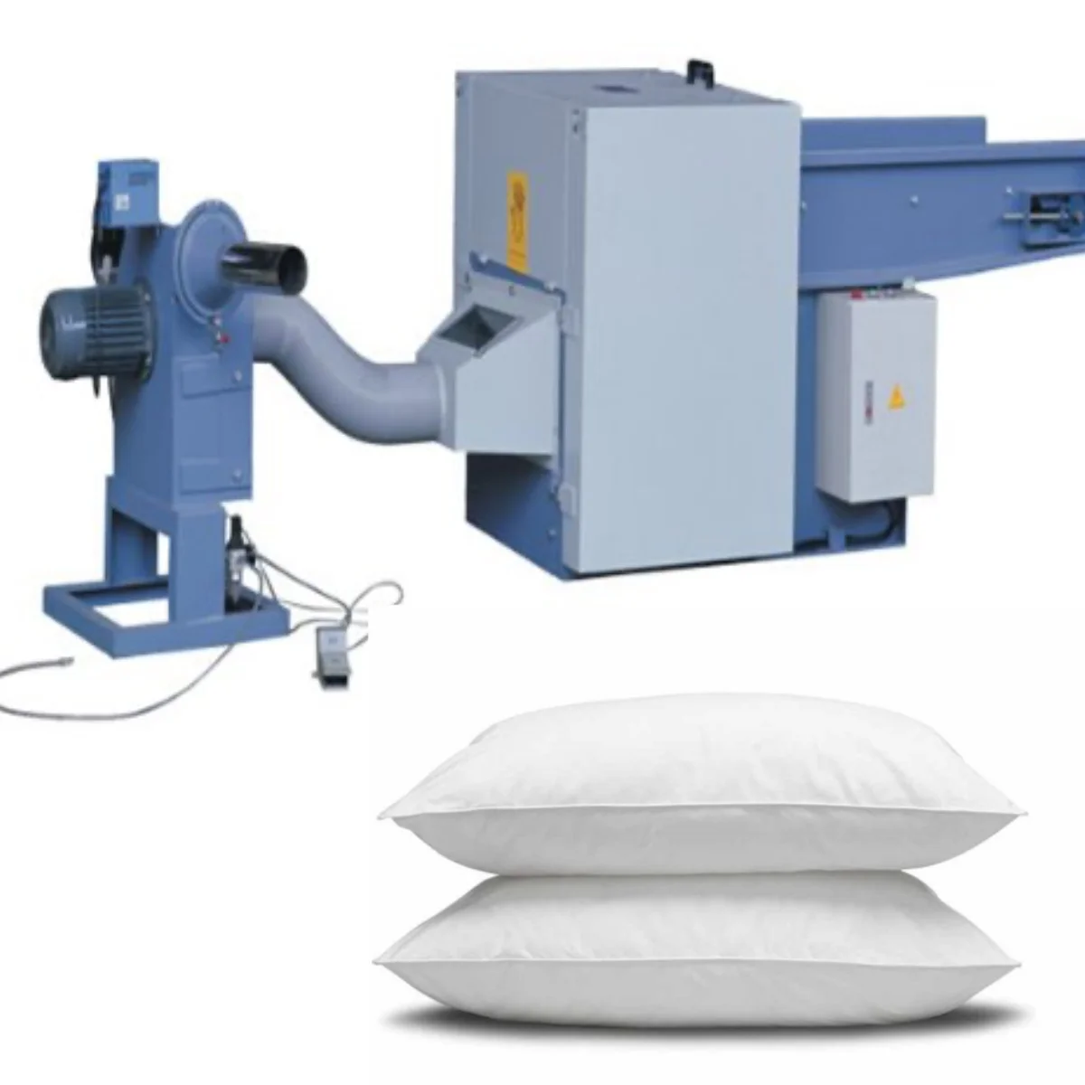 

Cotton Blower Pillow Core Machine Cotton Polyester Fiber Filling Blower Machine Sofa Seat Pillow Cushion Filling Machine