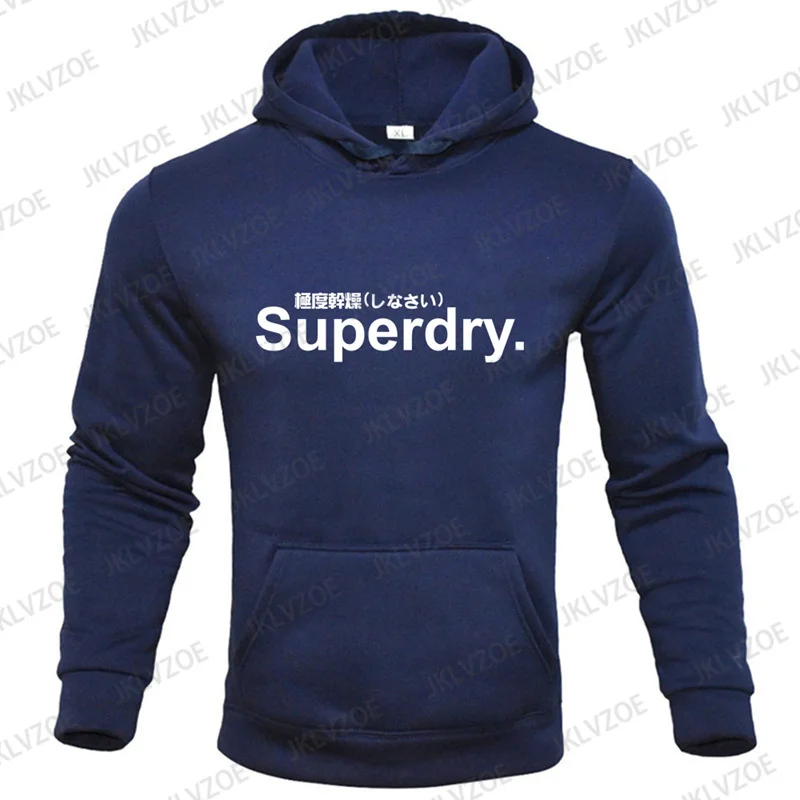 2024 Women Clothing Fashion Superdry Letter Hoody Trend Funny Men Hoodies Sweatshirts Hip Hop Streetwear Pullover Sport Hoodie