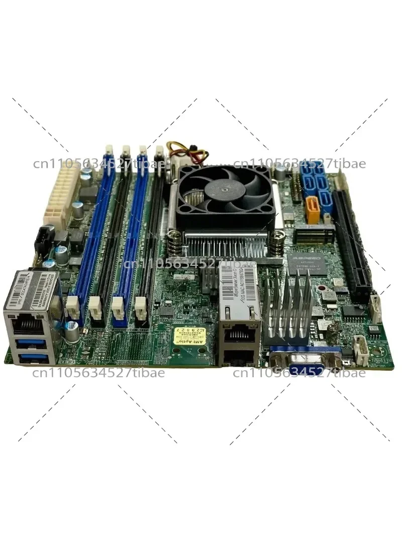 D-1521 Mini ITX Server Motherboard  DDR4 For Small Form Factor Server