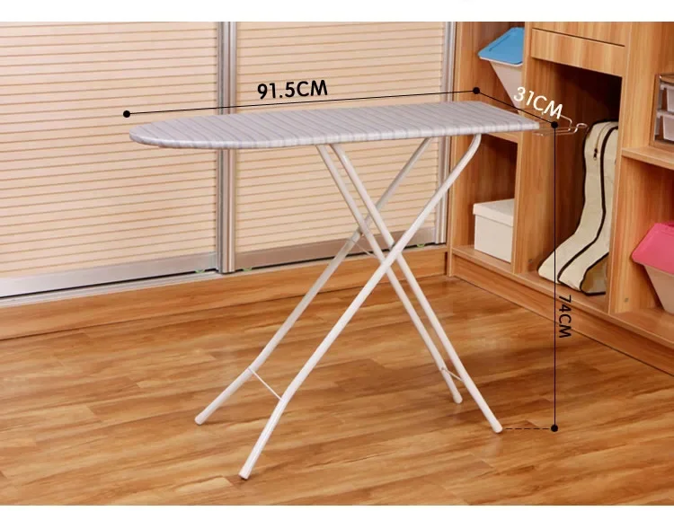 

Board Heat Proof Cloth High Foot Foldable Ironing Board Portable Insulated Electric Iron Ironing Table