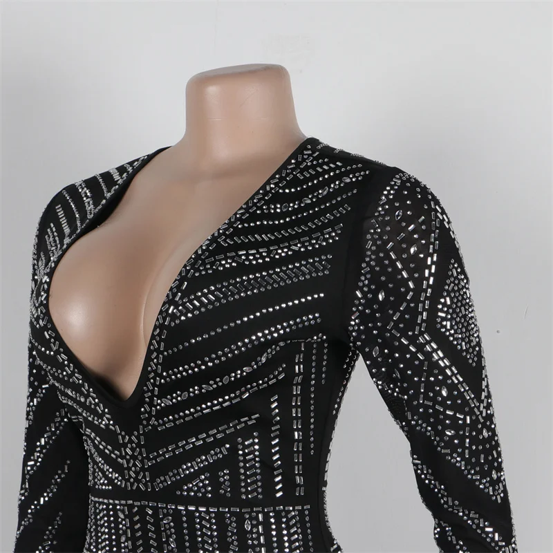 Rotterdam Kly-Robe de Soirée en Strass Diamant pour Femme, Robe Sirène Taille Haute, Robes sulfWlwear, Soirée de Luxe, Célébrité