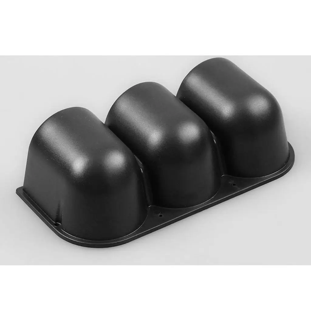 Black Triple Gauge Pod Universal Gauge Holder Plastic 52mm Car Tools Holder for Car Dash Meters Kit Boat Motorcycle
