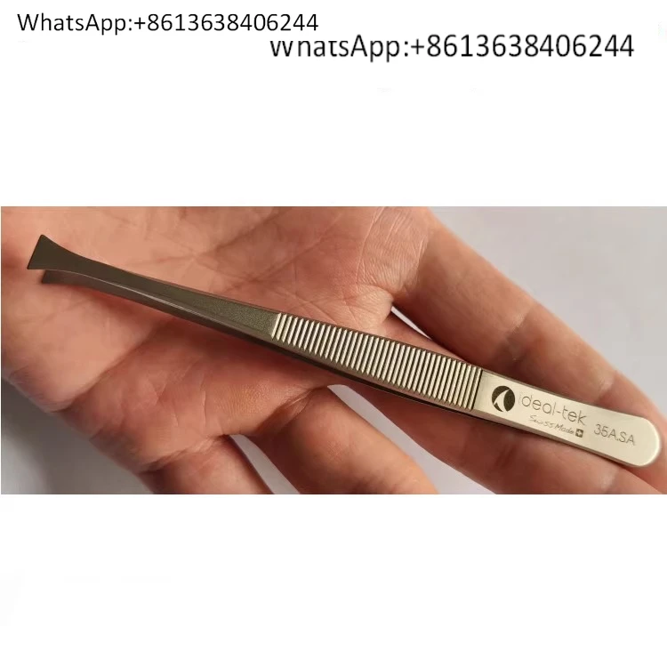 

Flat Head Wafer Clamp, High Precision Tweezers 35A.SA