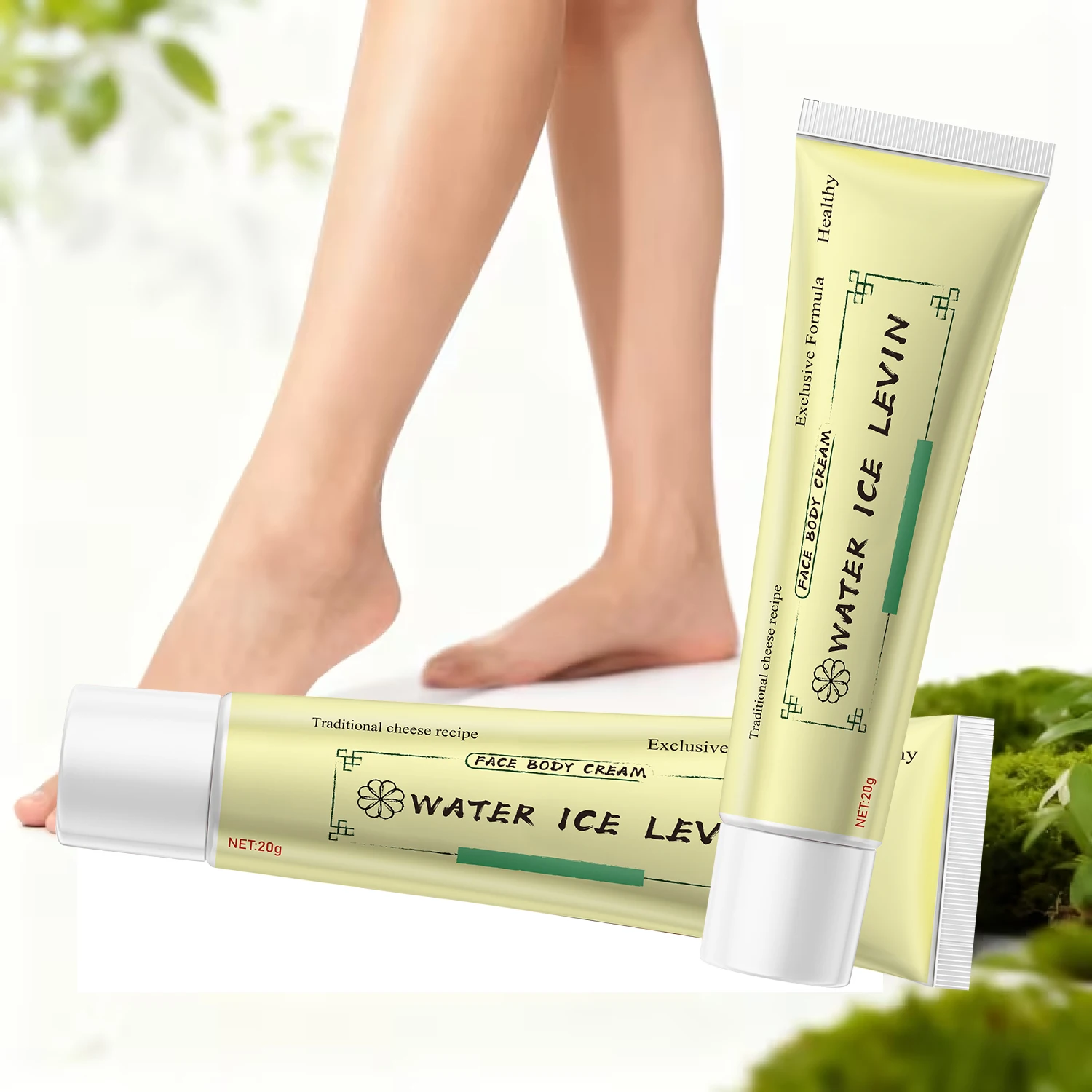 Water Ice Levin Bee Venom Face & Body Cream, Multi-Purpose Moisturizer with Hyaluronic Acid & Collagen, Nourishing Formula view 2