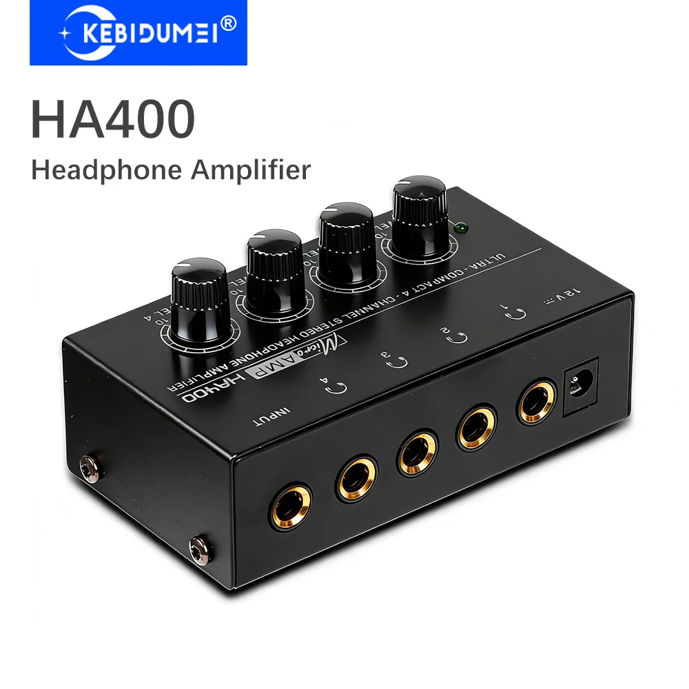 KEBIDUMEI Headphone Amplifier Ultra-Compact Mini Amplifier A