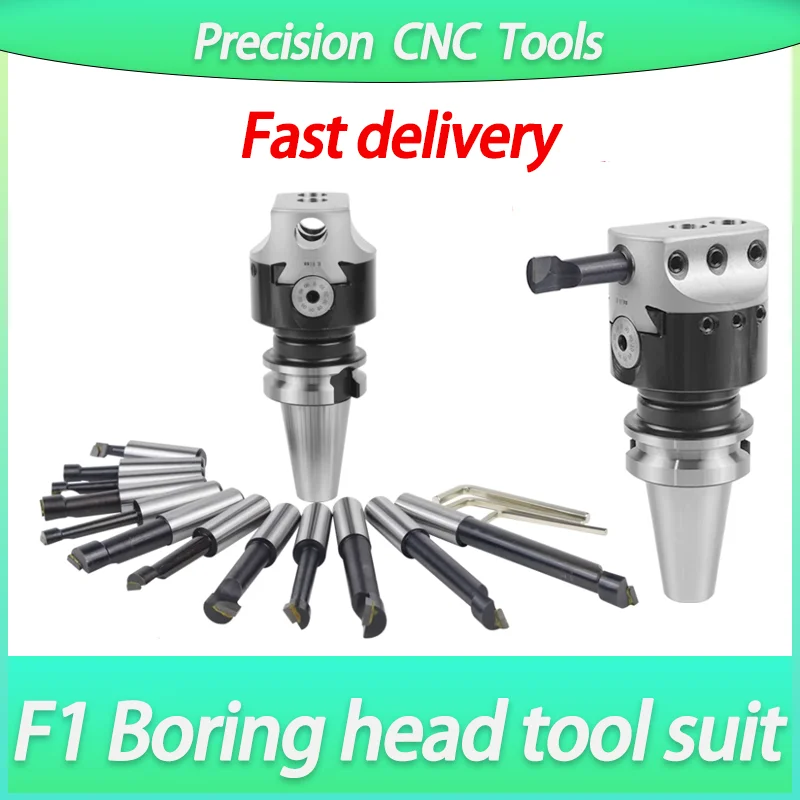 F1 Boring Head Lathe MT2 MT3 MT4 C20 C25 BT30 BT40 NT30 NT40 R8 F1 2 inch 50 Boring head F1 Boring Rough bore F1 50mm 75mm 100mm