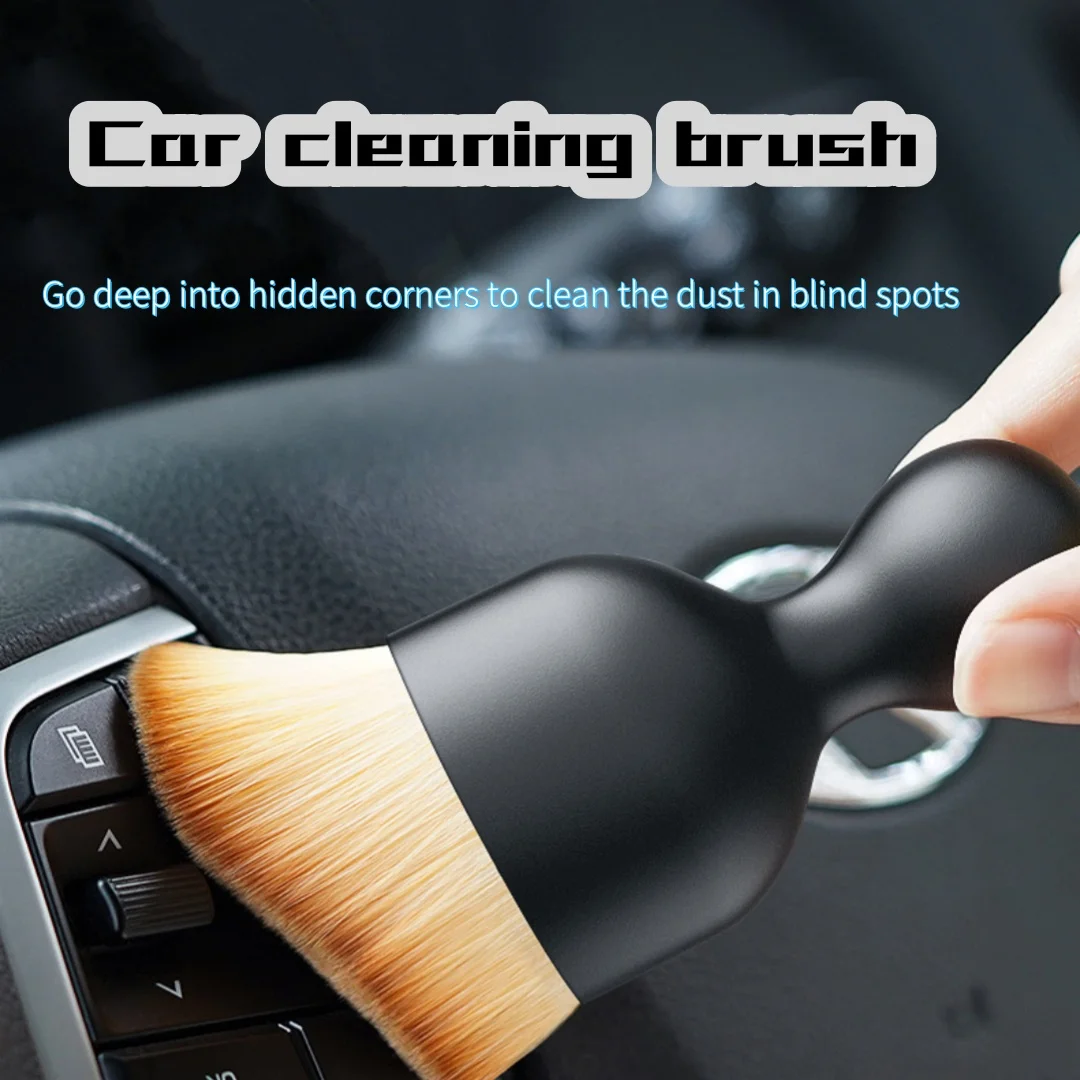 Car Multi functional Brush Wave shaped Repairing Brush Portable Car Interior Sorting Air Conditioning Air Outlet Cleaning Tool