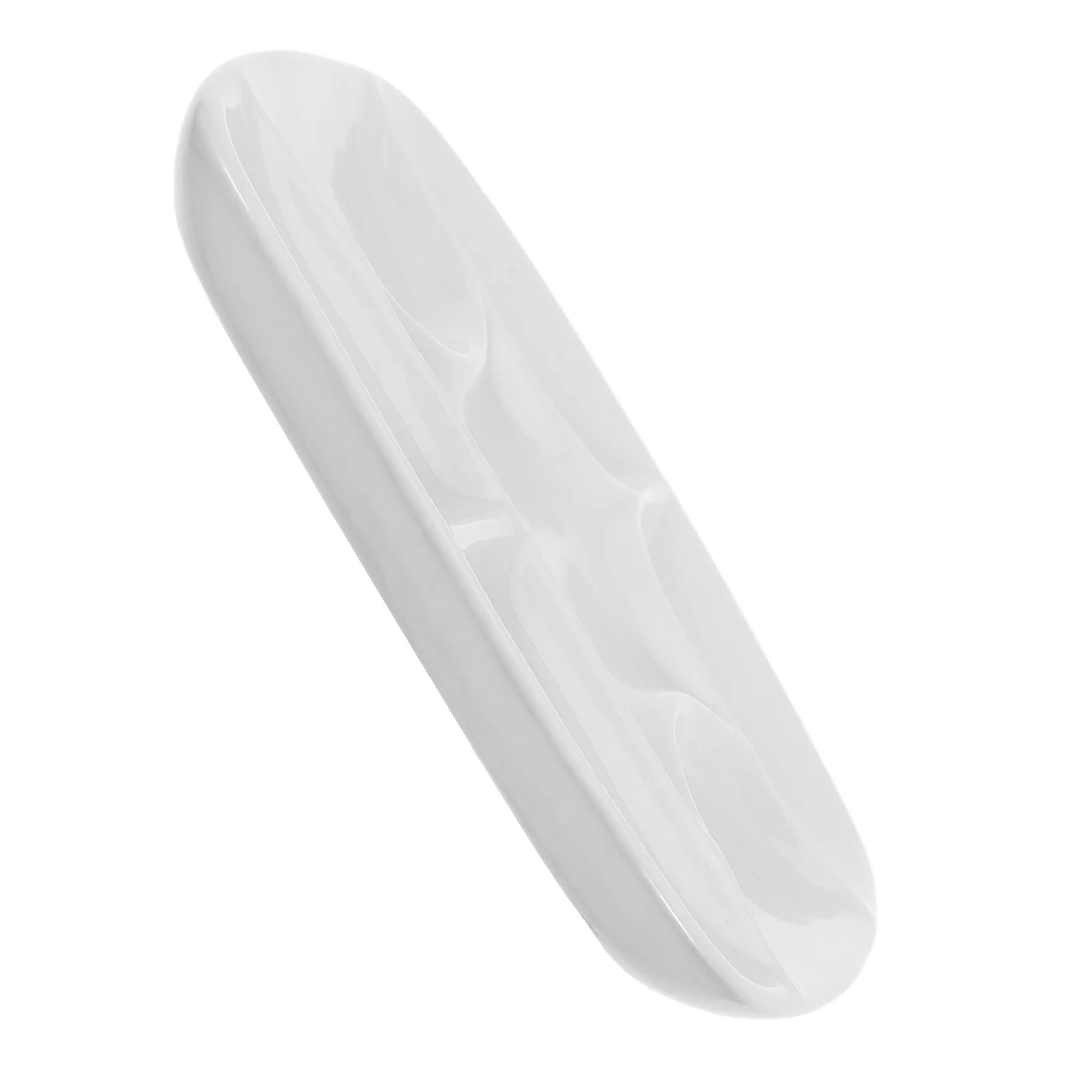 Paleta de cerámica, bandeja mezcladora de porcelana esmaltada de alta calidad para acuarela, pinturas al óleo acrílicas, suministros para artistas, 12 pocillos