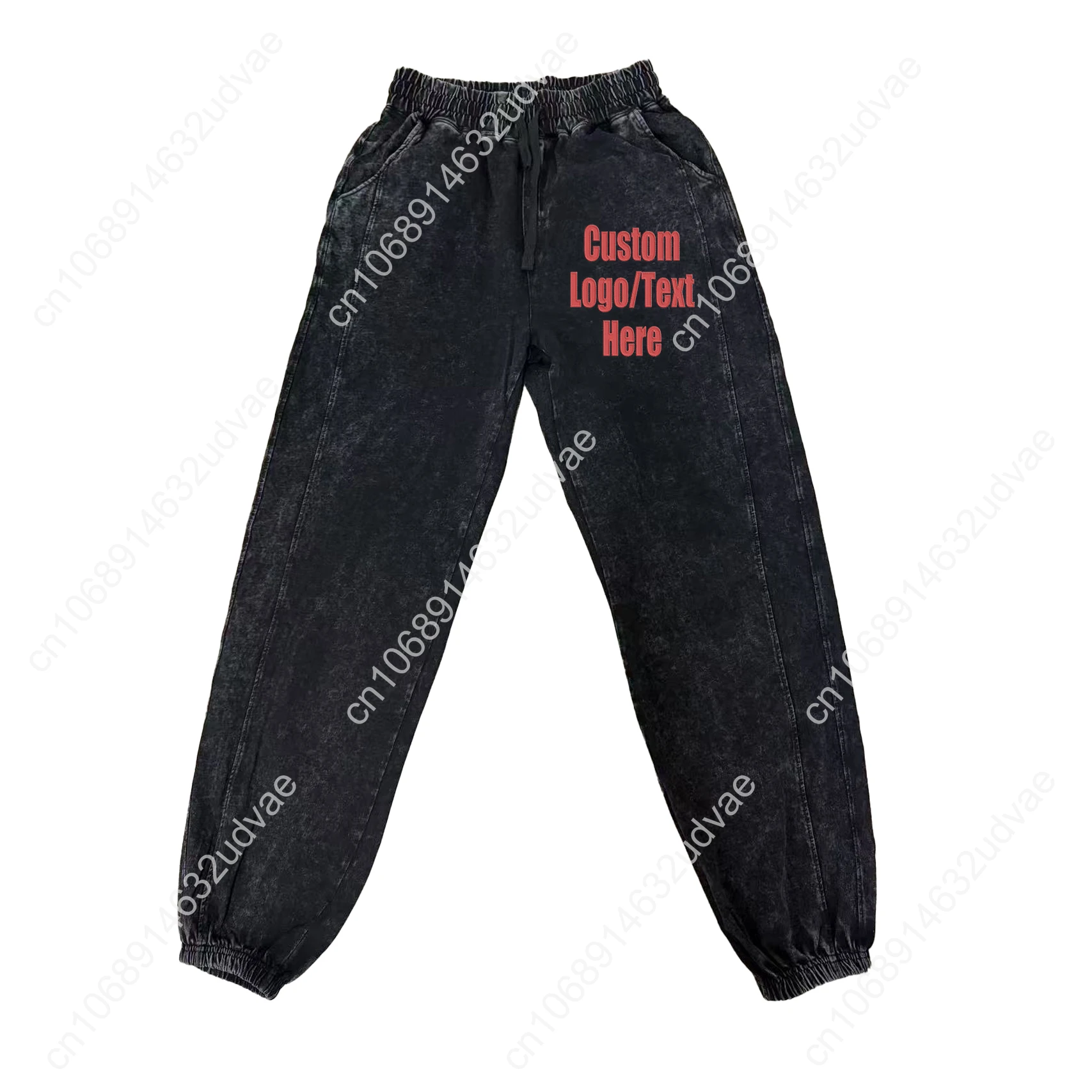 سابرينا نجار السراويل رجل امرأة مراهق ريترو خمر السراويل البوب المغني القطن مطاطا Sweatpants مخصص بانت مع جيب