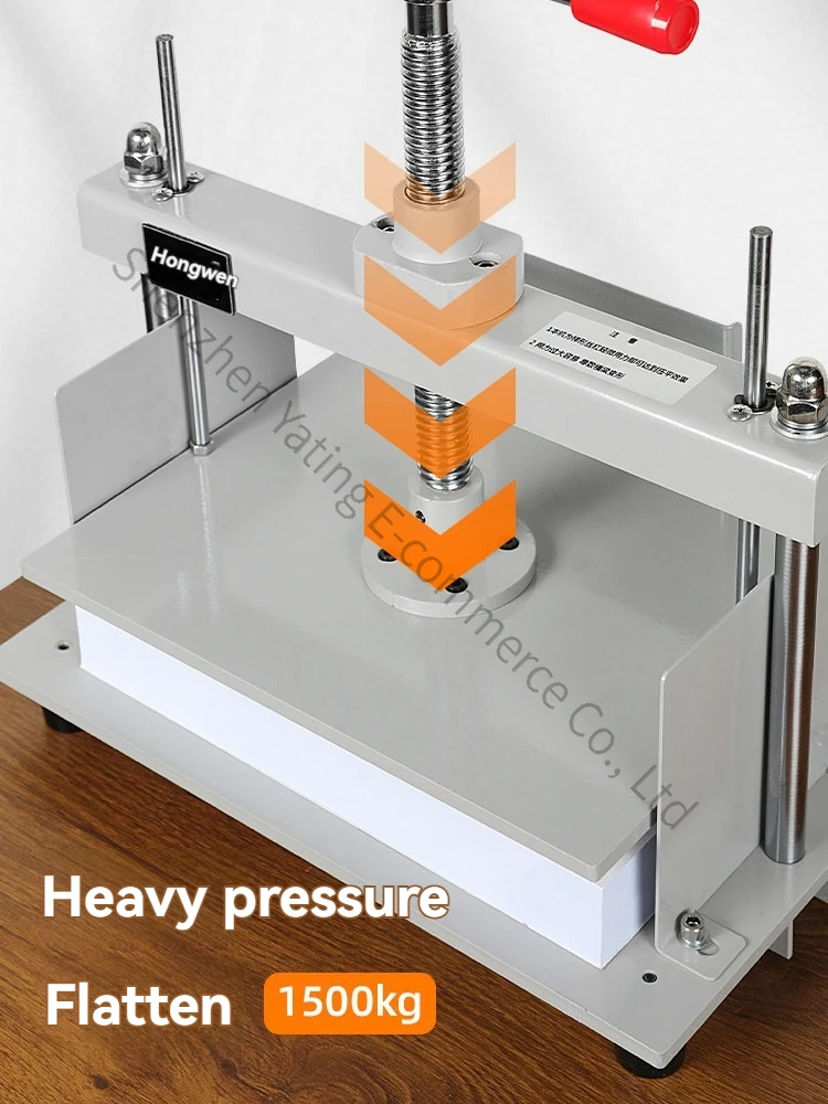 A5 Size Paper Flattening Machine Financial Voucher Bill  Paper Pressing  Book Album Sorting Machine Paper Flattening Machine