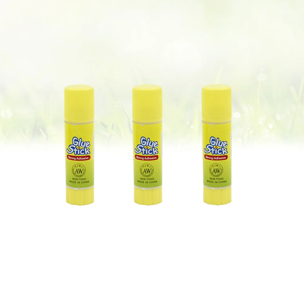 

6 Pcs Solid Glue Rod Sticks for School Adhesives Stationery Purposes Card Making Film Classroom Kids