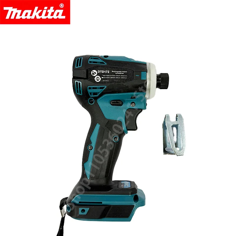 Makita DTD172 1/4-inch brushless wireless impact drill, 180 Newton-meters high torque electric drill, power tool