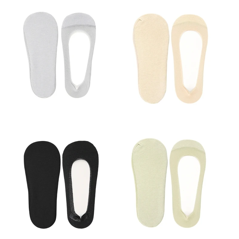 

No Show Liner Socks for Women Low Cut Invisible Socks with None Slip Grip Thin Low Cut Casual Socks Summer Boat Socks