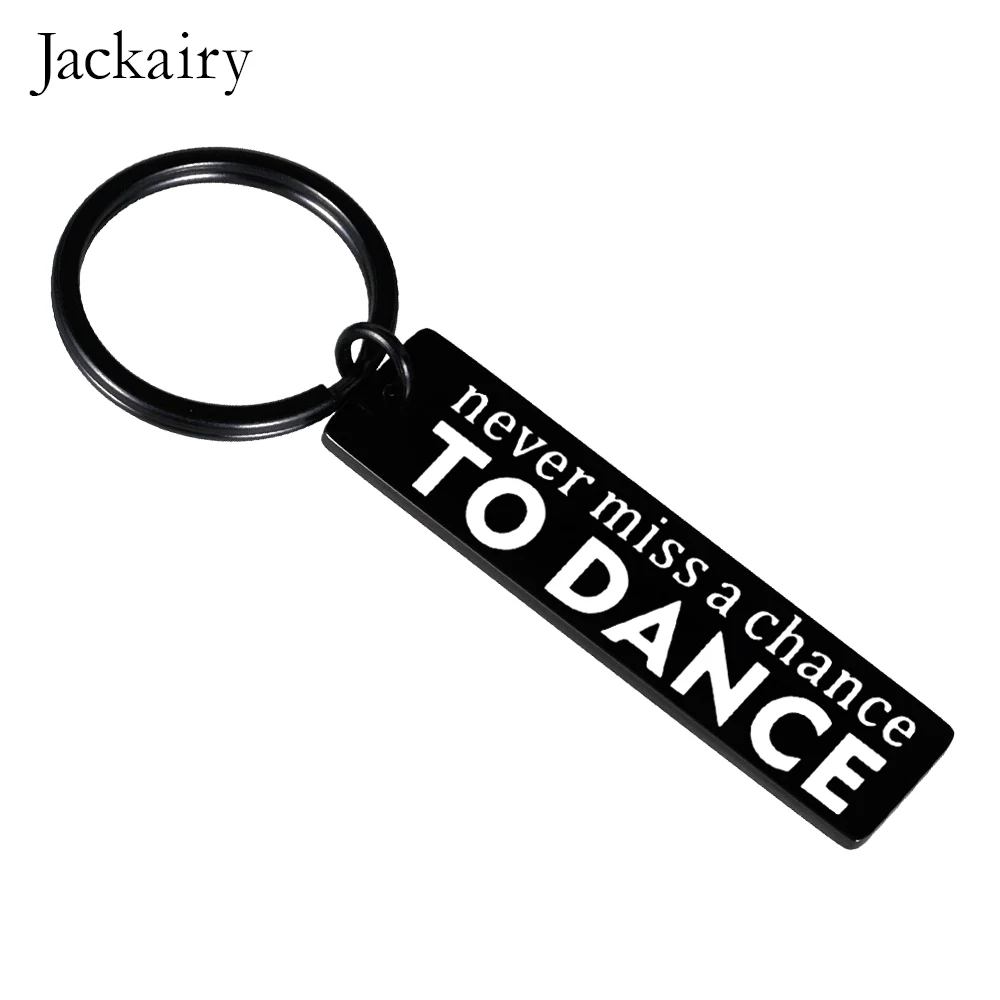 Dancer Gifts Inspirational Keychain for Ballet Tap Jazz Modern Hip Hop Gift for Friend Girl Daughter Women Birthday Christmas