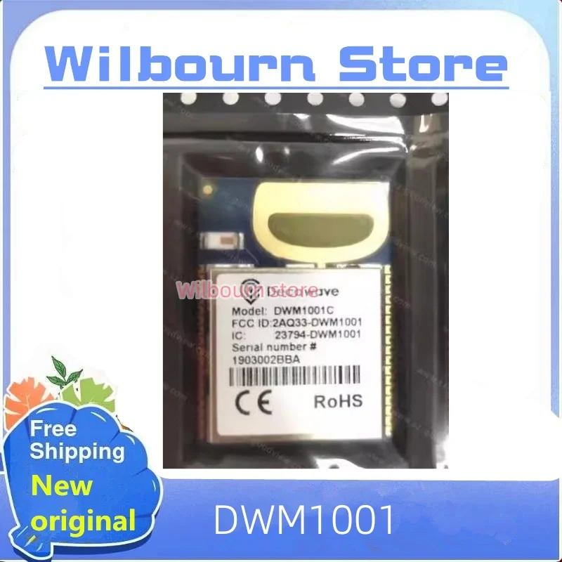 1PCS~5PCS/LOT  DWM1001 DWM1001C ositioning module New original