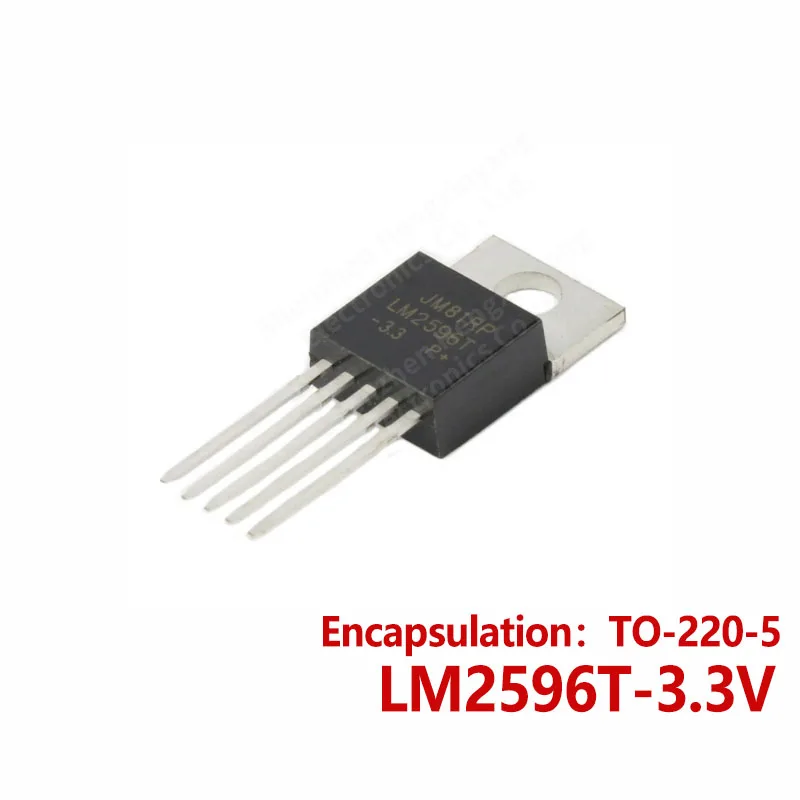 10PCS LM2596T-3.3V LM2596T-5.0V LM2596T-12V LM2596T-ADJ In-line TO-220-5 voltage regulator and buck