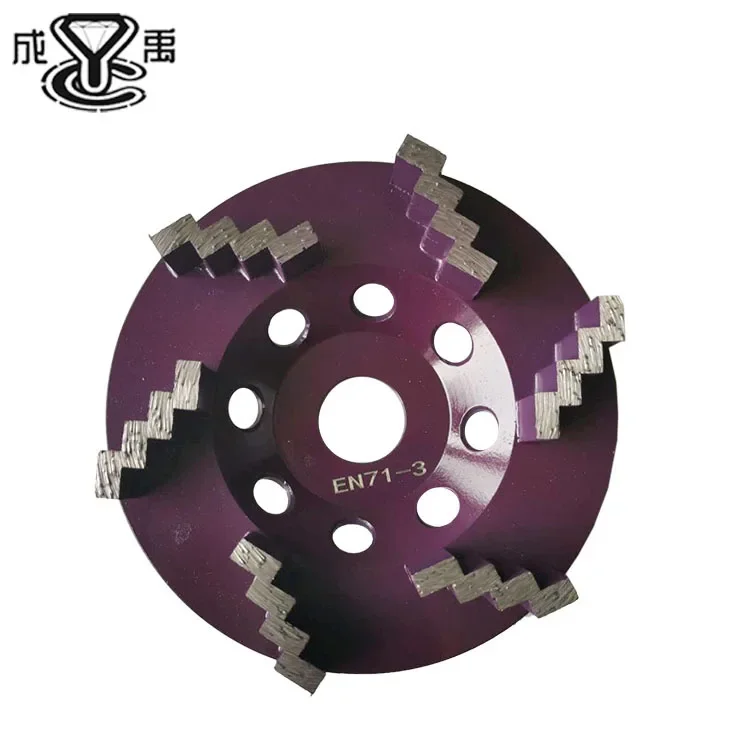 Diamond Grinding Disc Wholesale Concrete Epoxy Floor Metal Block Wheel