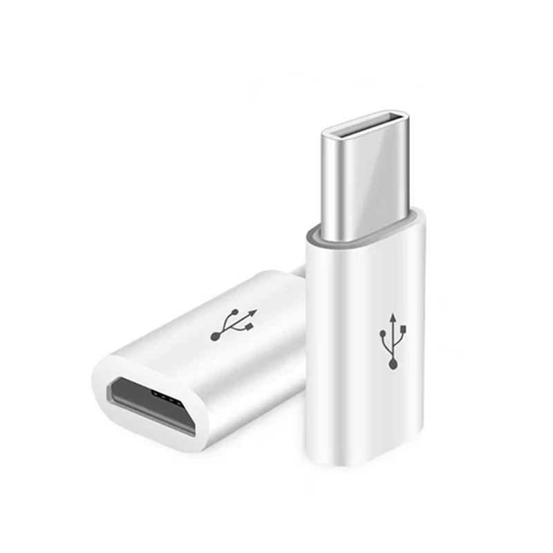 Conector Micro USB a adaptador tipo C de 3 uds para Samsung LG Huawei Honor Xiaomi Redmi OPPO convertidor de Cable de cargador de teléfono Android