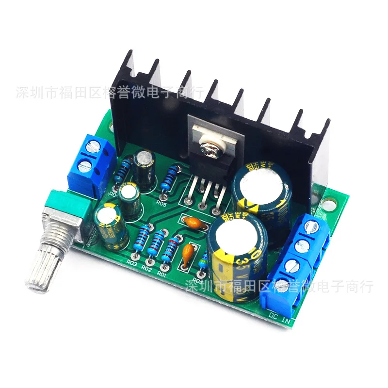 TDA2050Mono Amplifier Board Audio Power Amplifier Module1Single Power Supply12-24V5W-120W