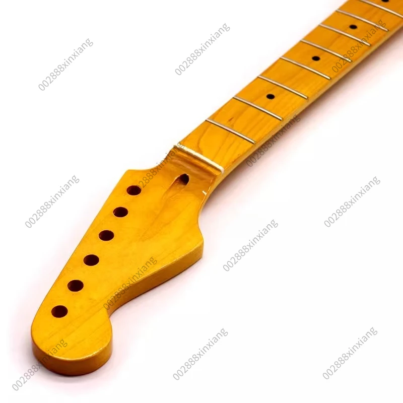 Suitable for Left Hand 6-string Guitar Neck 21/22 ST Electric Guitar Neck Backhand ST Guitar Left Neck Bright Light
