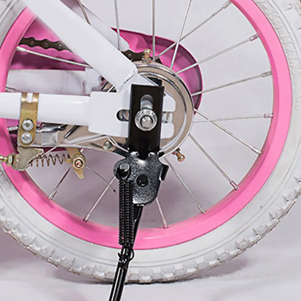 

Bike Kickstand Adjustable Iron Stand Wear Resistant Durable Side Support for Mountain Road Bikes Easy Assembly Stable Structure