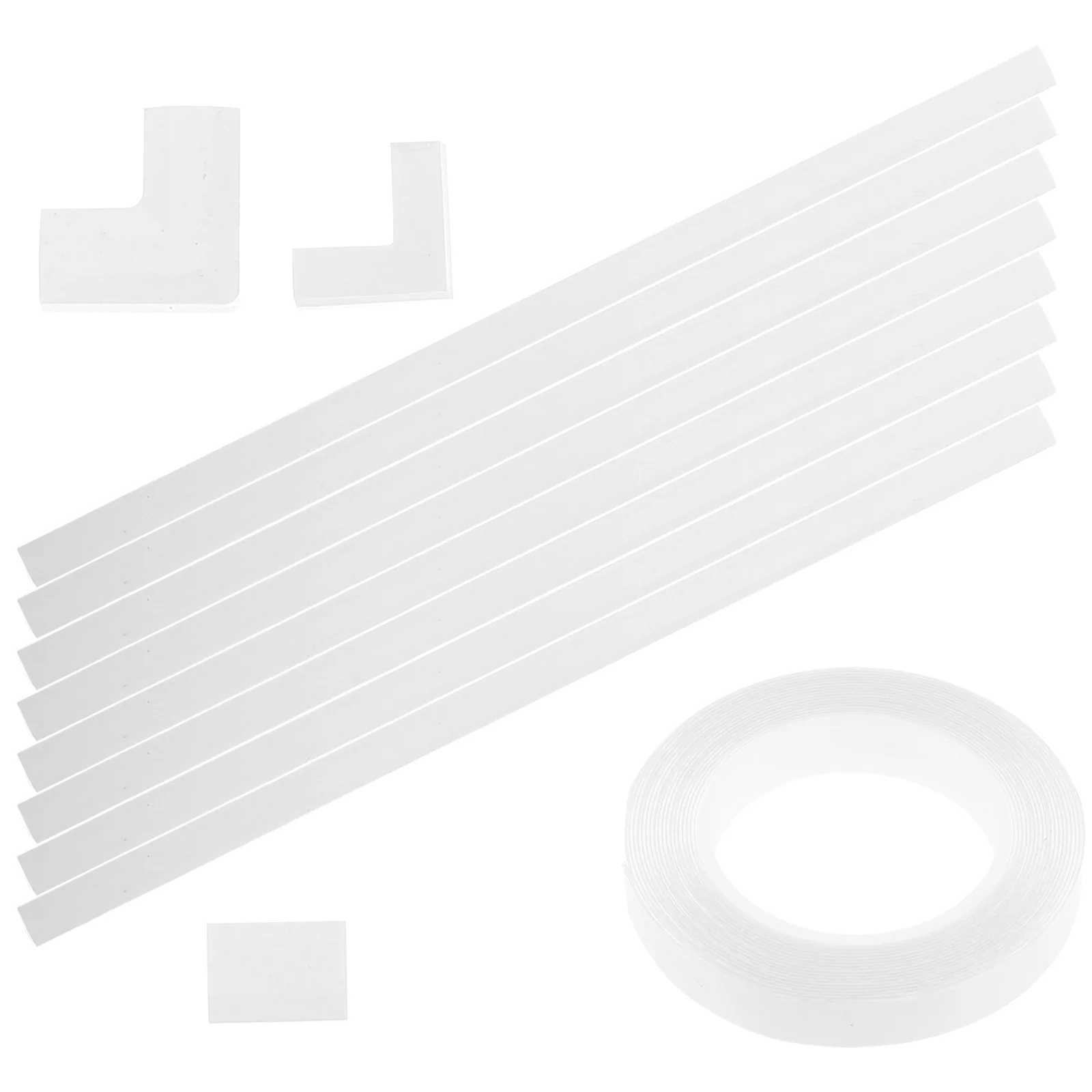 

1Set Cable Hider Wall Strip Durable Wire Cover Solid Cord Concealer for Mount Computer Audio Cable Organizer