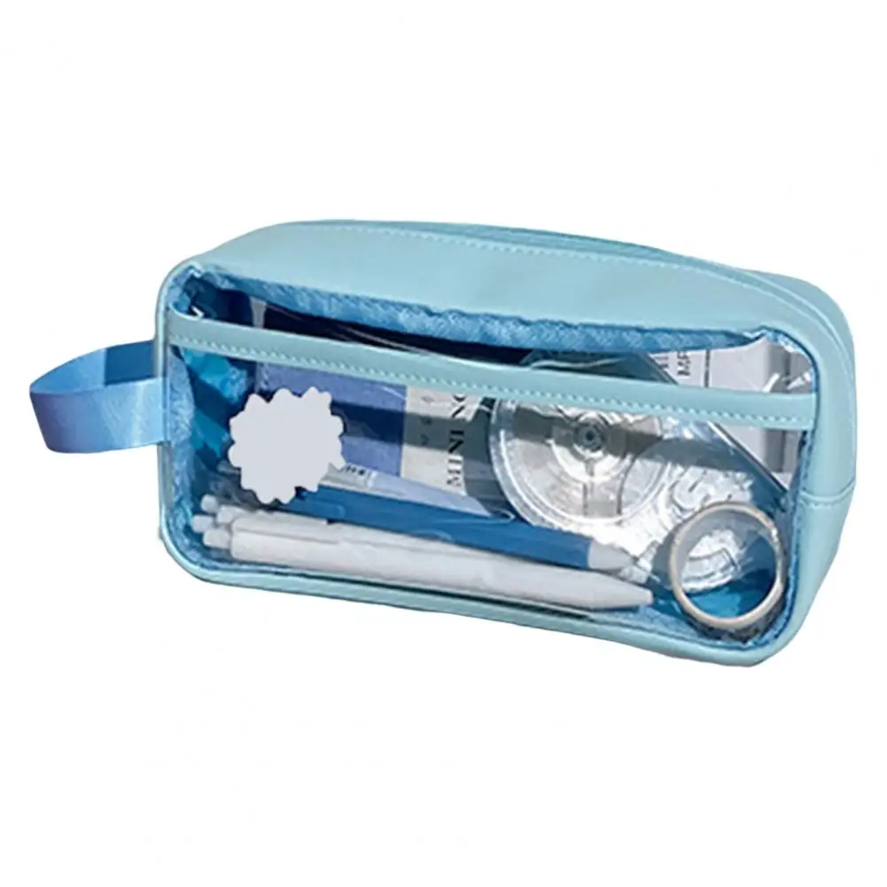 Keep Tidy Zipper Design Student Ins Simple Stationery Storage Box Daily Use