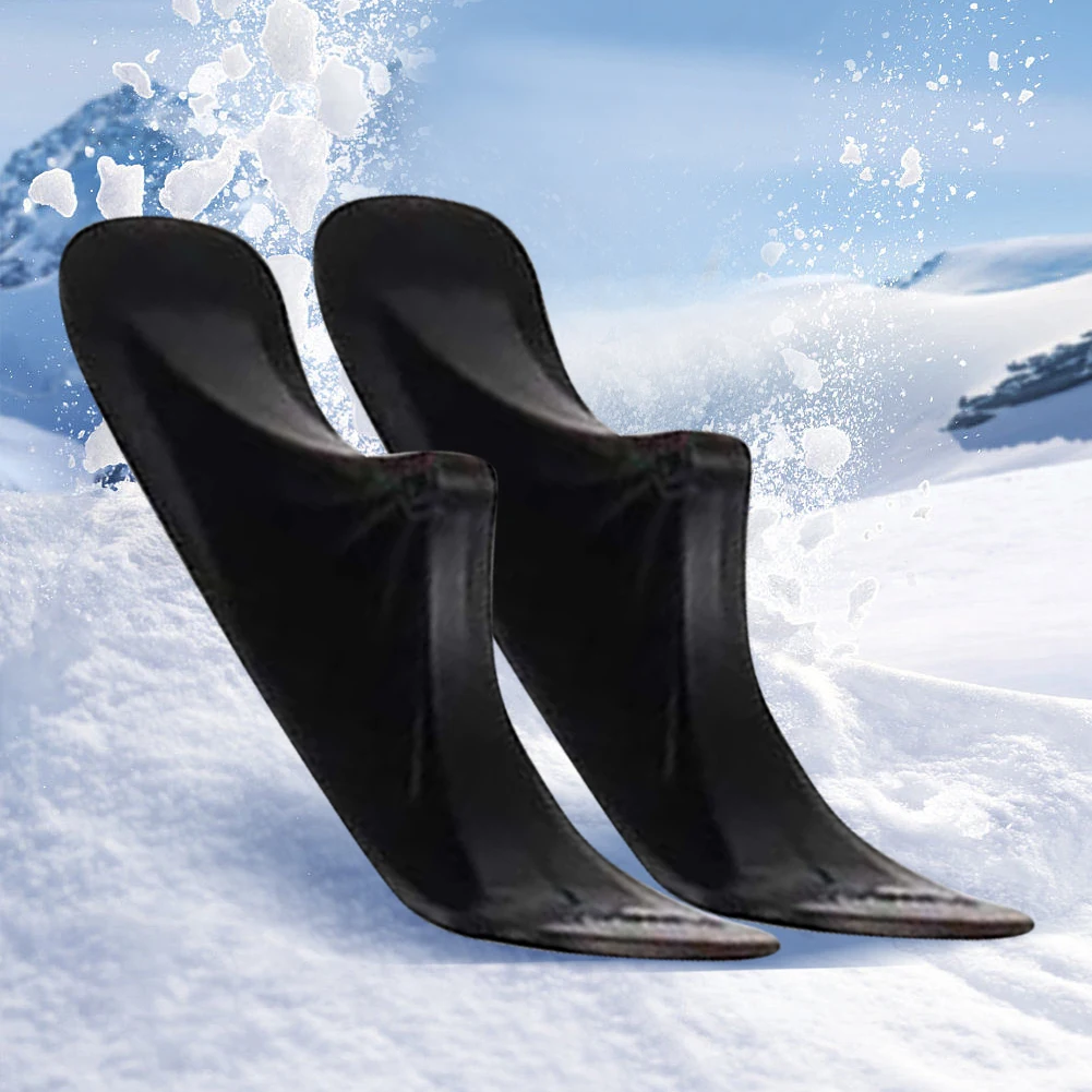 

Outdoor Scooter Sled with Screw Hole Easy to Install and Use Perfect for Winter Sports 38cm Length 11cm Width