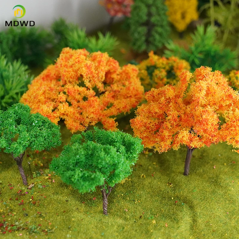 Iron Wire Model Trees Model Railroad Park Nature Diorama Scenery Landscape Layout