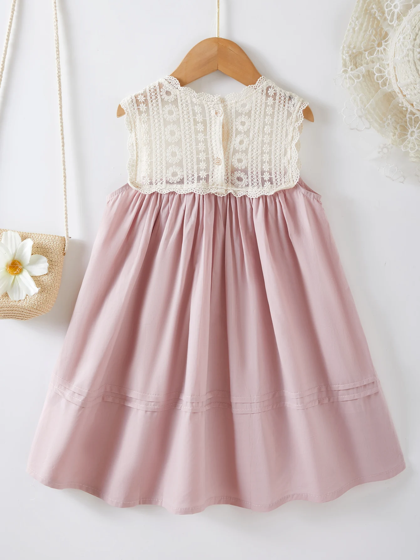 2024 Summer Girls Party Fashion Princess Dress Little Girls Casual Cotton Clothes Children Holiday Birthday Gift Dress