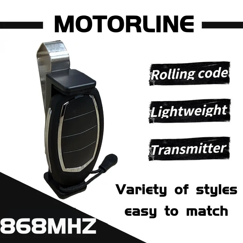 

MOTORLINE 868MHz Rolling Code Garage Door Transmitter MX1 MX2