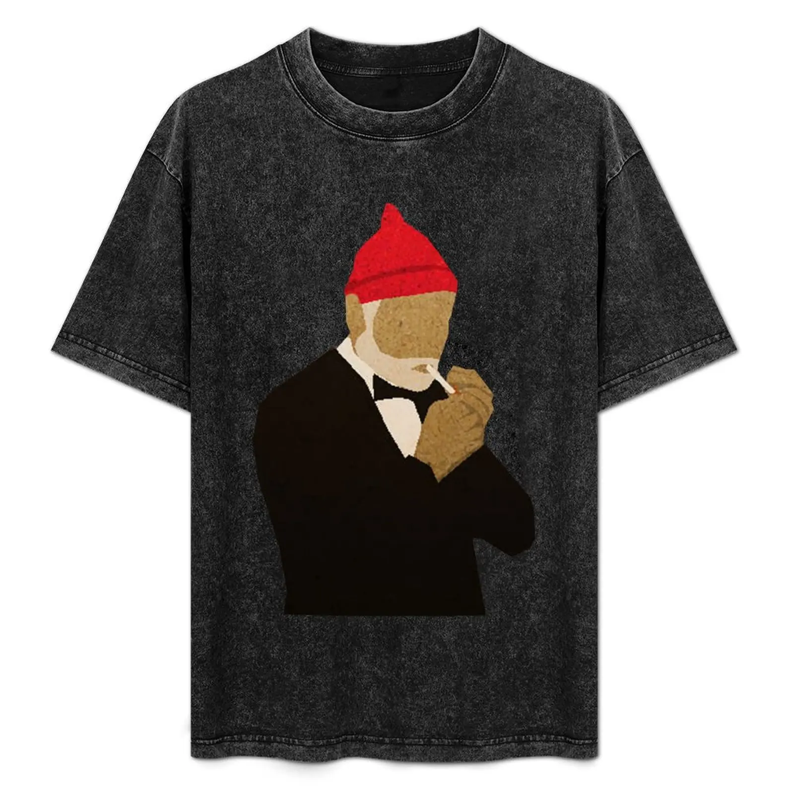 

The Life Aquatic With Steve Zissou T-Shirt Construction Work Tee Shirt