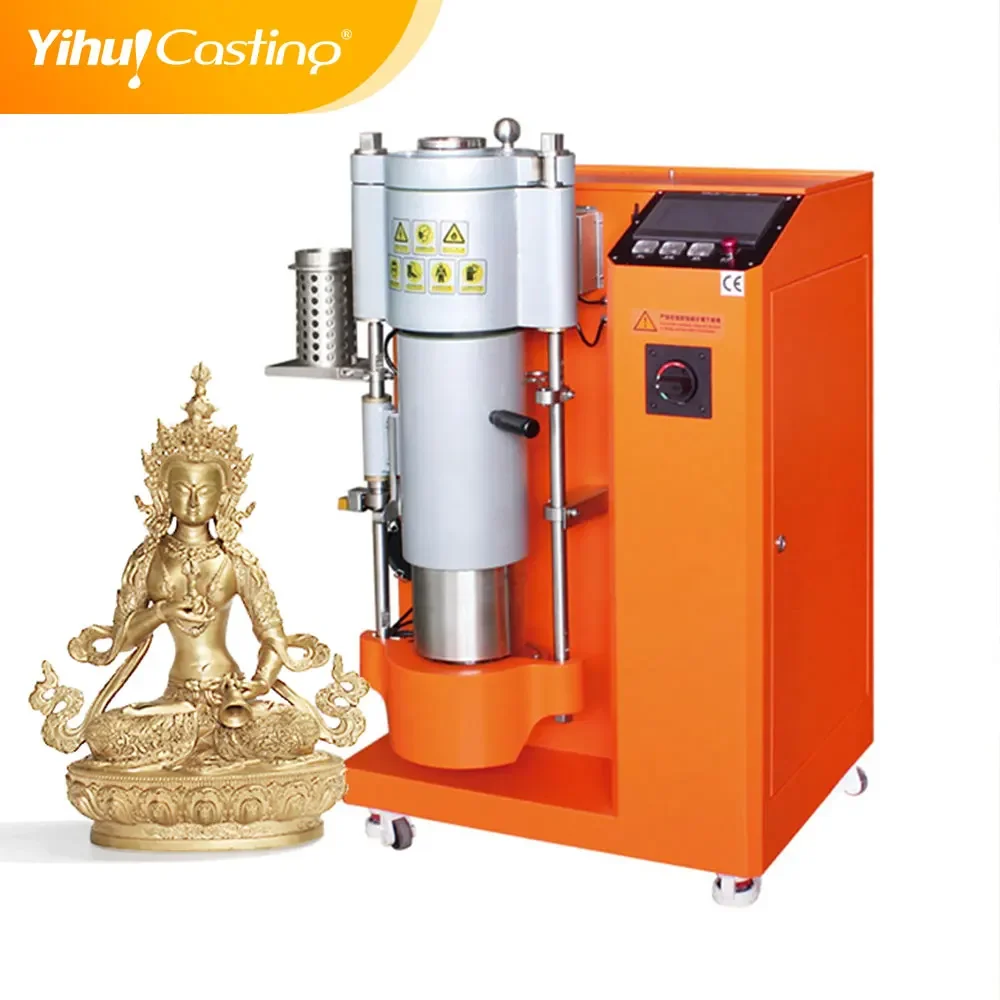 Hot sales gold bar making machine metal melting furnace for jewelry casting