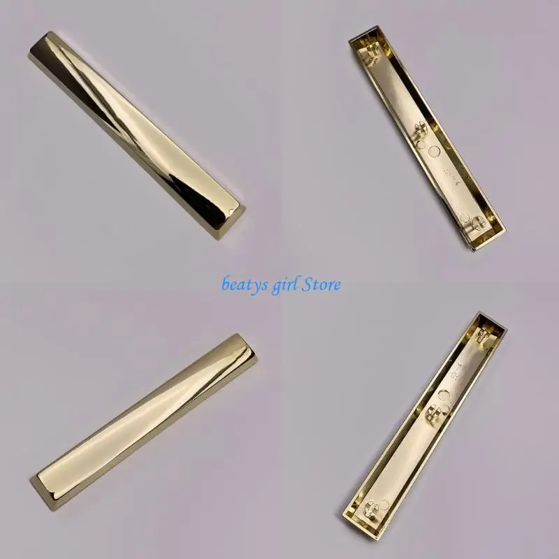 C7AB liga zinco SpaceBarkeyCap Resistente a arranhões ouro/revestimento prata CAPAPS 1PC