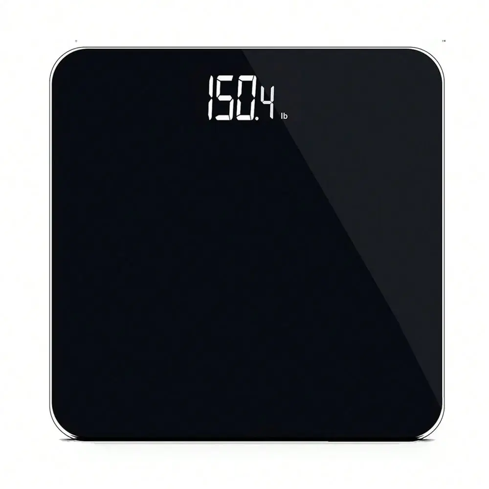 Hidden Screen Weight Scale, Human Digital Bathroom Scale, Accurate To 0.05 Lbs, Bright LED Display And Clear Large Numbers, Upgraded Quality, Safety For Elderly Home Use, 400 Lbs/180 Kg