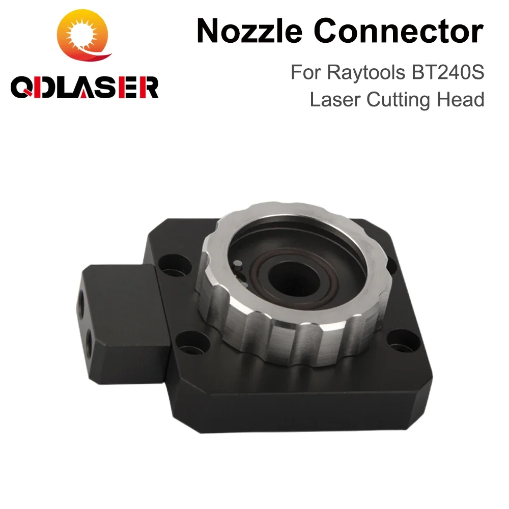 

QDLASER Laser Head Nozzle Connector BT240S Nozzle Holder Connector for Raytools BT240S Fiber Laser Cutting Head