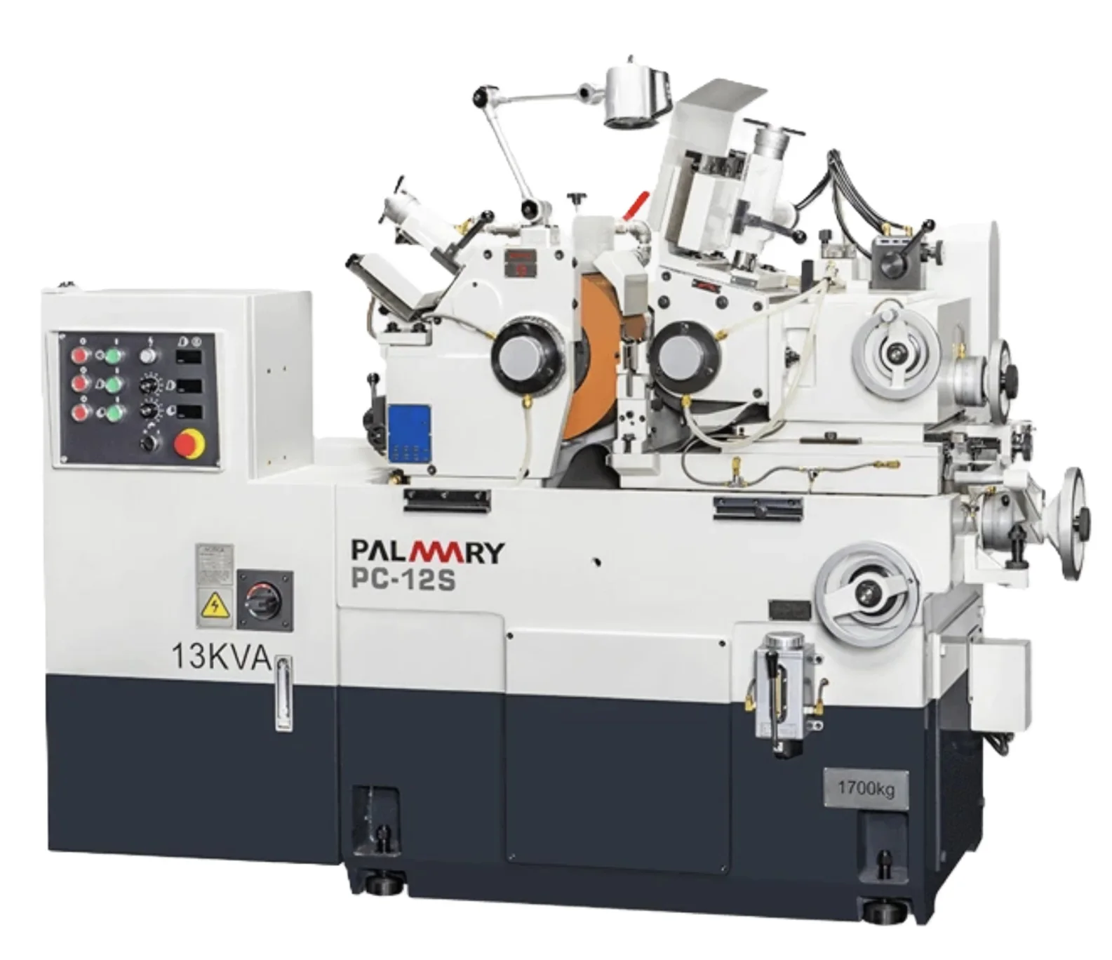 ปลายหน้าและการเจียรภายในด้วยเครื่องเจียรแบบไม่มีศูนย์ เศรษฐกิจ เซอร์โว ชนิด PC-12S