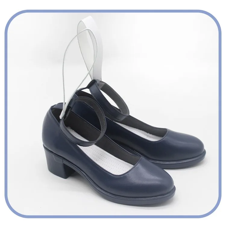 Anime Cosplay Shoes High Heel PU Shoes Cosplay Props For Snow Miku 2025 Halloween Carnival Boots Custom Made