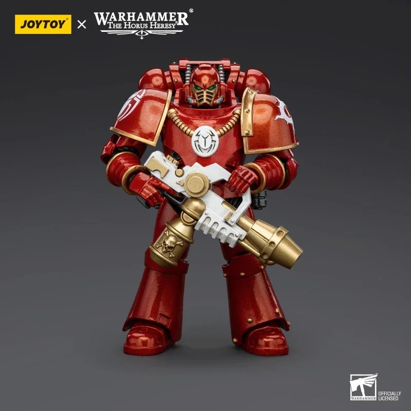 Joytoy warhammer 30k 1/18 figura de ação mil filhos legião mk iv esquadrão tático anime figura coleção modelo brinquedos presentes